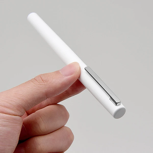 white Xiaomi KACO BRIO черный/белый авторучка с чернильная коробка для хранения мешок, чехол 0,3 мм наконечник Металл чернильная ручка для письма ручка 3 - Цвет: white