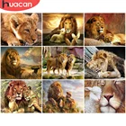 Набор для рисования по номерам на стену Лев, 5D