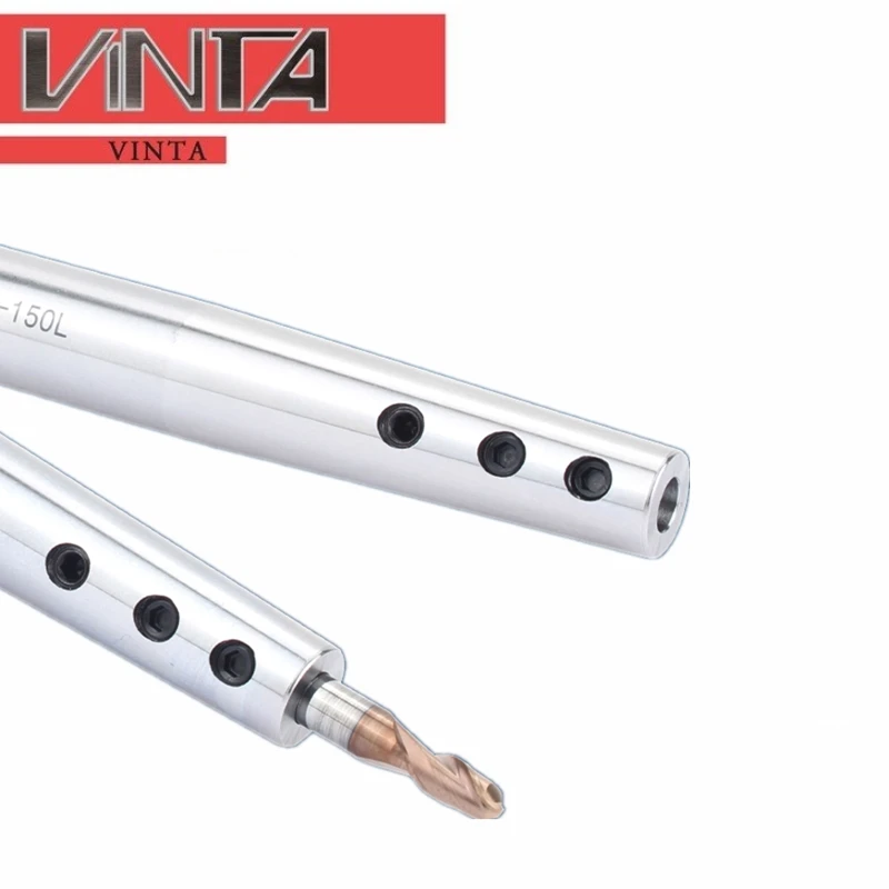 Перфорированный боковой фиксированный удлинитель прямой хвостовик токарный