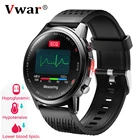 Смарт-часы Vwar Health, спортивные фитнес-трекер, лазерное лечение, измерение температуры тела, кровяное давление, кислород, ЭКГ, умные часы