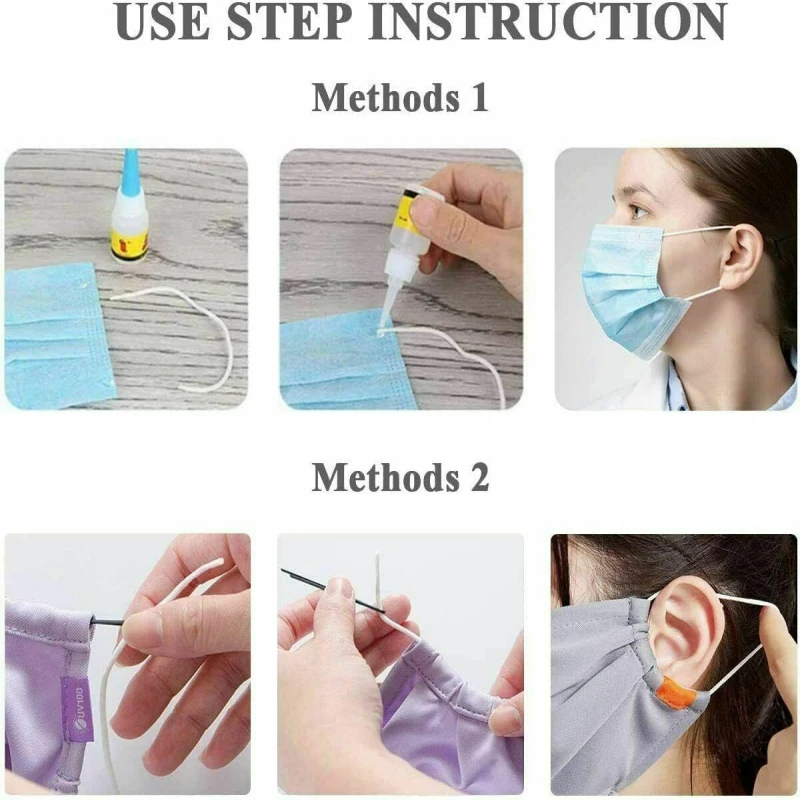 Круглый эластичный шнур 20 м 3 мм белая нить волоконная промежность инструмент