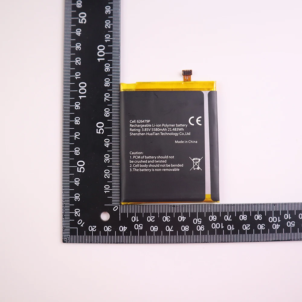 100% Original Blackview 626479P Battery 5580mAh For Blackview BV9600 Pro Phone Batteries High Quality and free tool