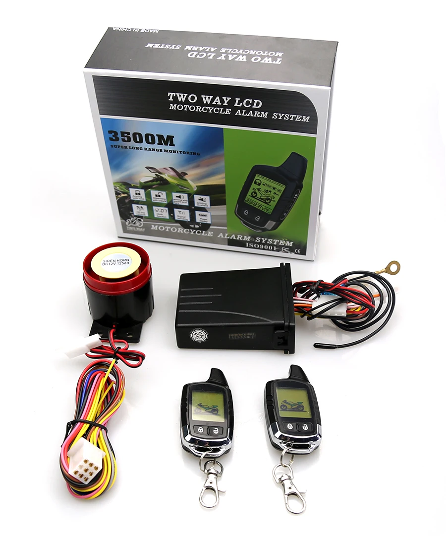 NTO lcd мотоциклетная сигнализация, охранная система, мотоциклетная система без ключа, противоугонная система дистанционного управления, запуск двигателя, вибрационная сигнализация LM898TS