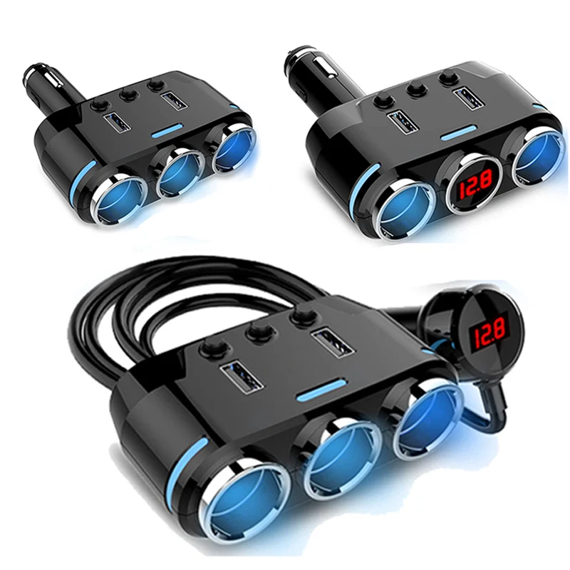 

USB-разветвитель со светодиодной подсветкой, 12 В