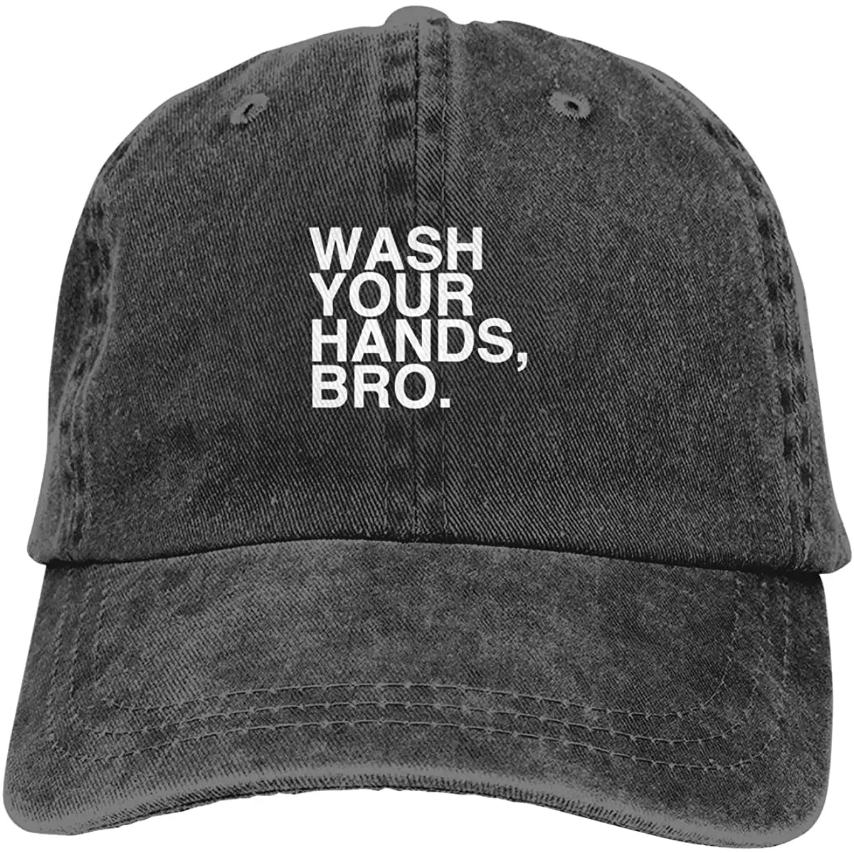 

Washing Your Hands Bro Unisex Soft Casquette Cap Fashion Hat Vintage Adjustable Baseball Caps