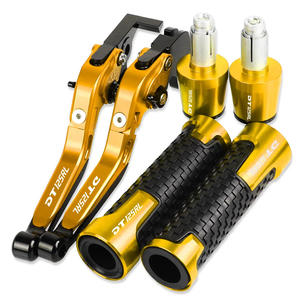 

FOR YAMAHA DT125 RL DT125RL 1989-1997 1998 1999 Motorcycle Adjustable Extendable Brake Clutch Lever Handlebar Handle Grips End