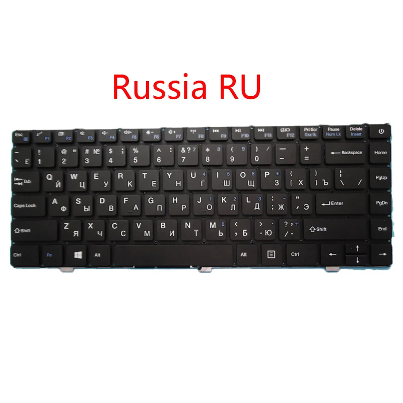 Ноутбук US RU FR KR UK Клавиатура для Prestigio для Smartbook 133S PSB133S01 Россия Английский Франция корейский Великобритания Новинка