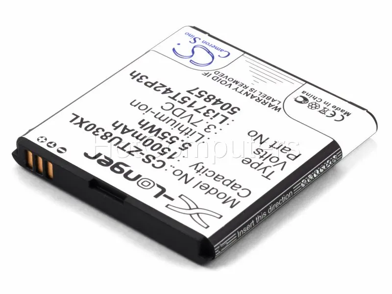 Аккумулятор для ZTE V811 Билайн Smart 2 (Li3712T42P3H504857-H) |