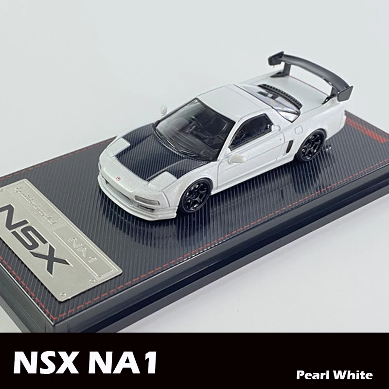 

IG 1:64 Honda NSX NA1 Alloy Model Car Die-cast Metal Vehicle Display Collection Gifts - Pearl White