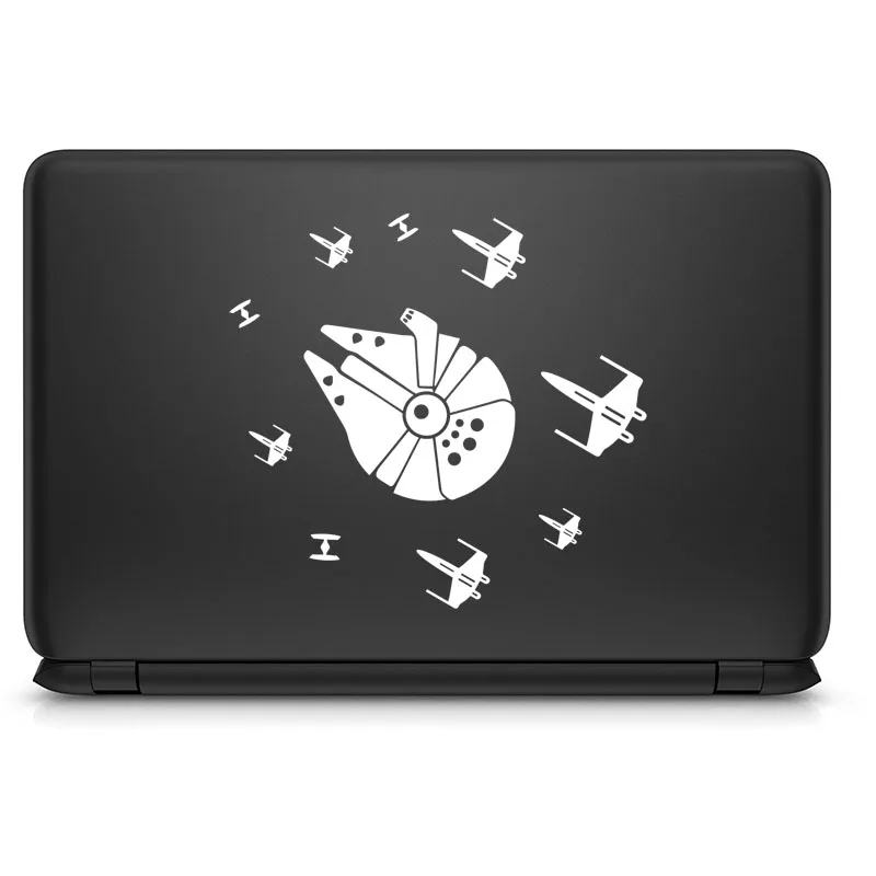 Наклейка для ноутбука Rebel Fleet Millennium Falcon X Fighter наклейка Macbook Air 11 13 15 дюймов Pro Retina Mac