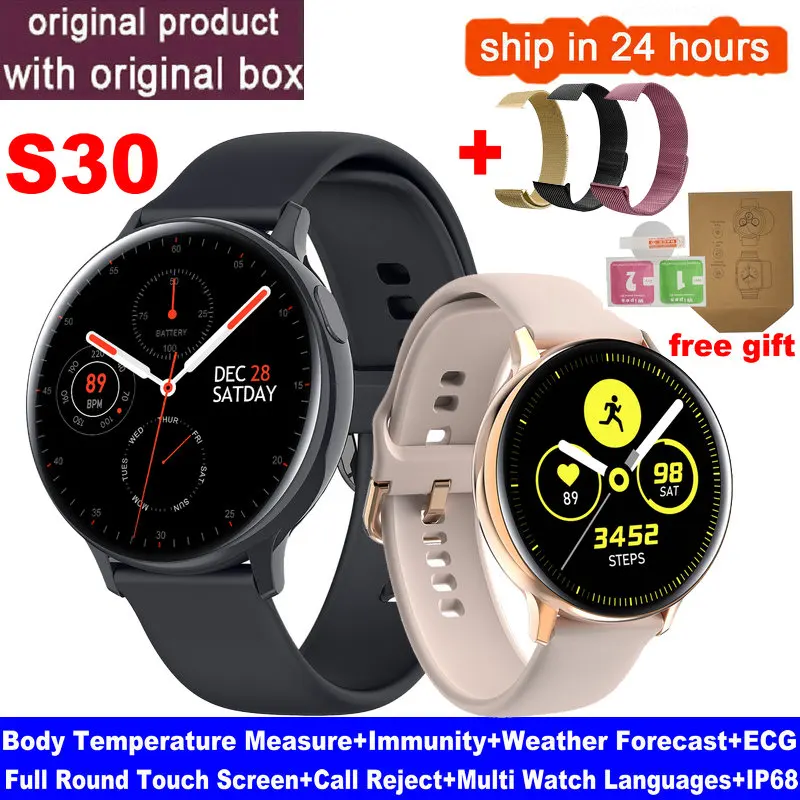 Смарт часы для мужчин и женщин с функцией измерения температуры тела|Смарт-часы| |