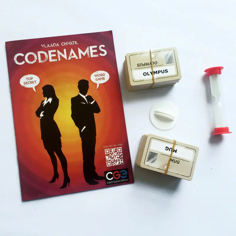 Конфиденциальная экшн игра Codenames семейная настольная друг Вечерние игры