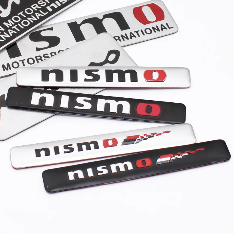 

Car Styling Aluminum Car Emblem Rear Tail Sticker Decoration For NISSAN QASHQAI Nismo J10 J11 2011 2008 2018 2019 Accessories