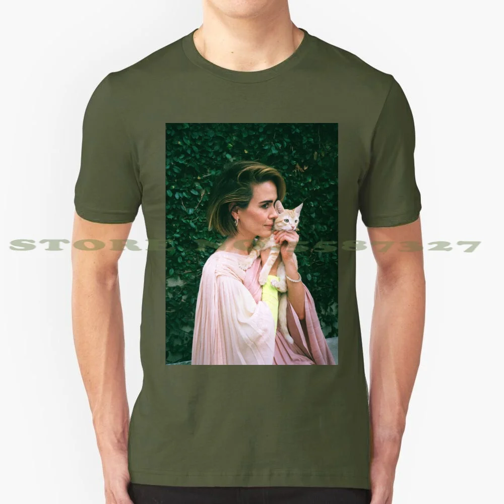 

Sarah Paulson Graphic Custom Funny Hot Sale Tshirt Evan Peters Sarah Paulson E Roberts Lily Rabe Cody Fern Cate Blanchett