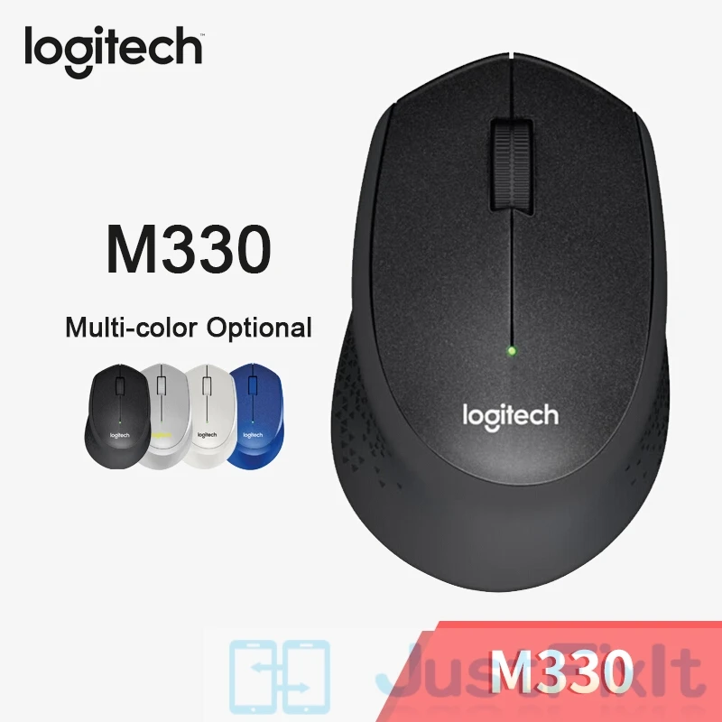 Оригинальная беспроводная мышь от компании logitech M330 бесшумная с 2 4 ГГц USB 1000 dpi