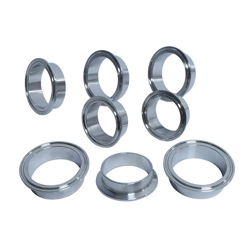 

12.7mm 19mm 38mm 51mm 76mm 159mm OD SS304 Stainless Steel Sanitary Pipe Weld Ferrule Tri clamp Type and Lengthened connection