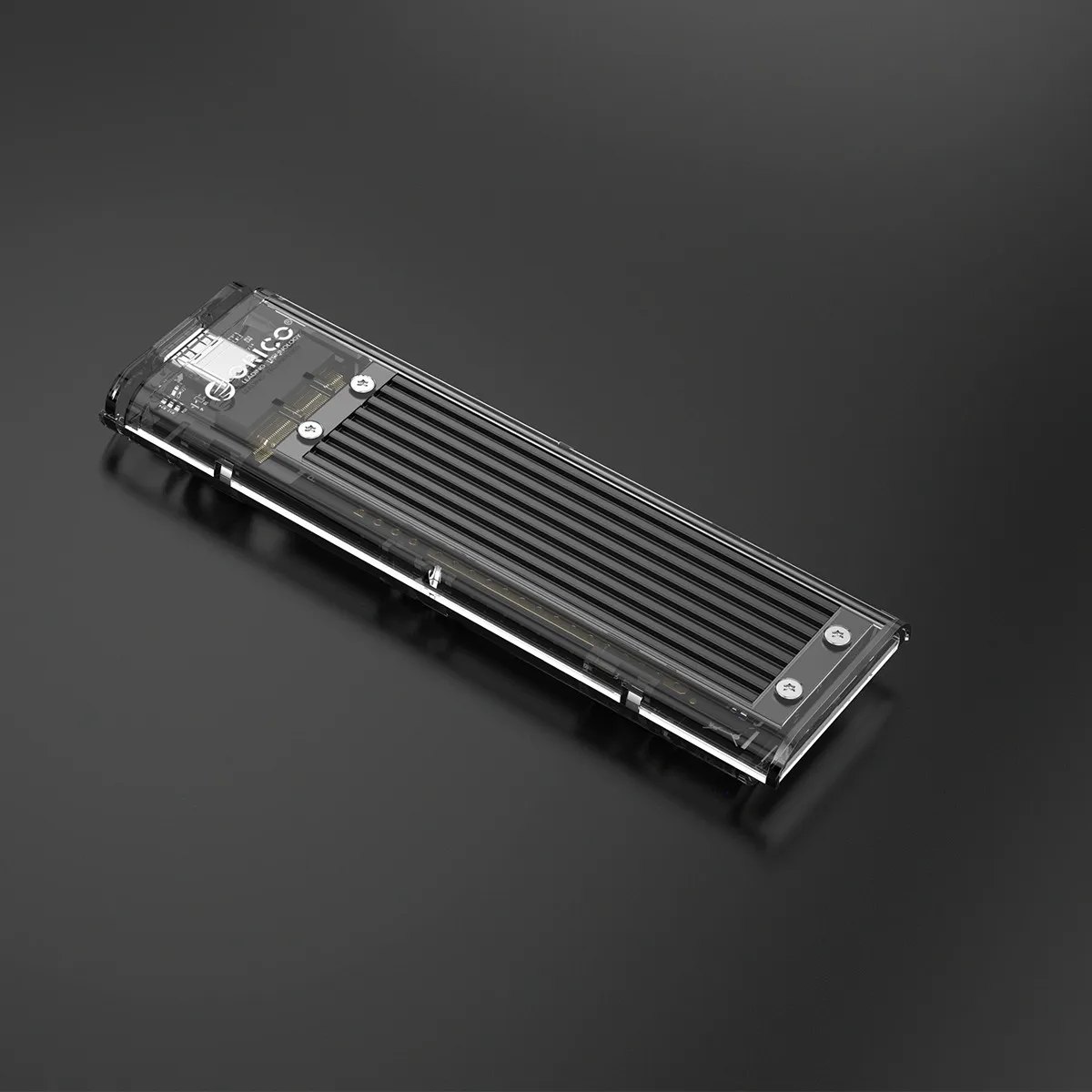 ORICO M2 SSD чехол NVME SSD корпус M.2 для usb type C прозрачный жесткий диск для NVME PCIE NGFF SATA M/B Ключ SSD диск