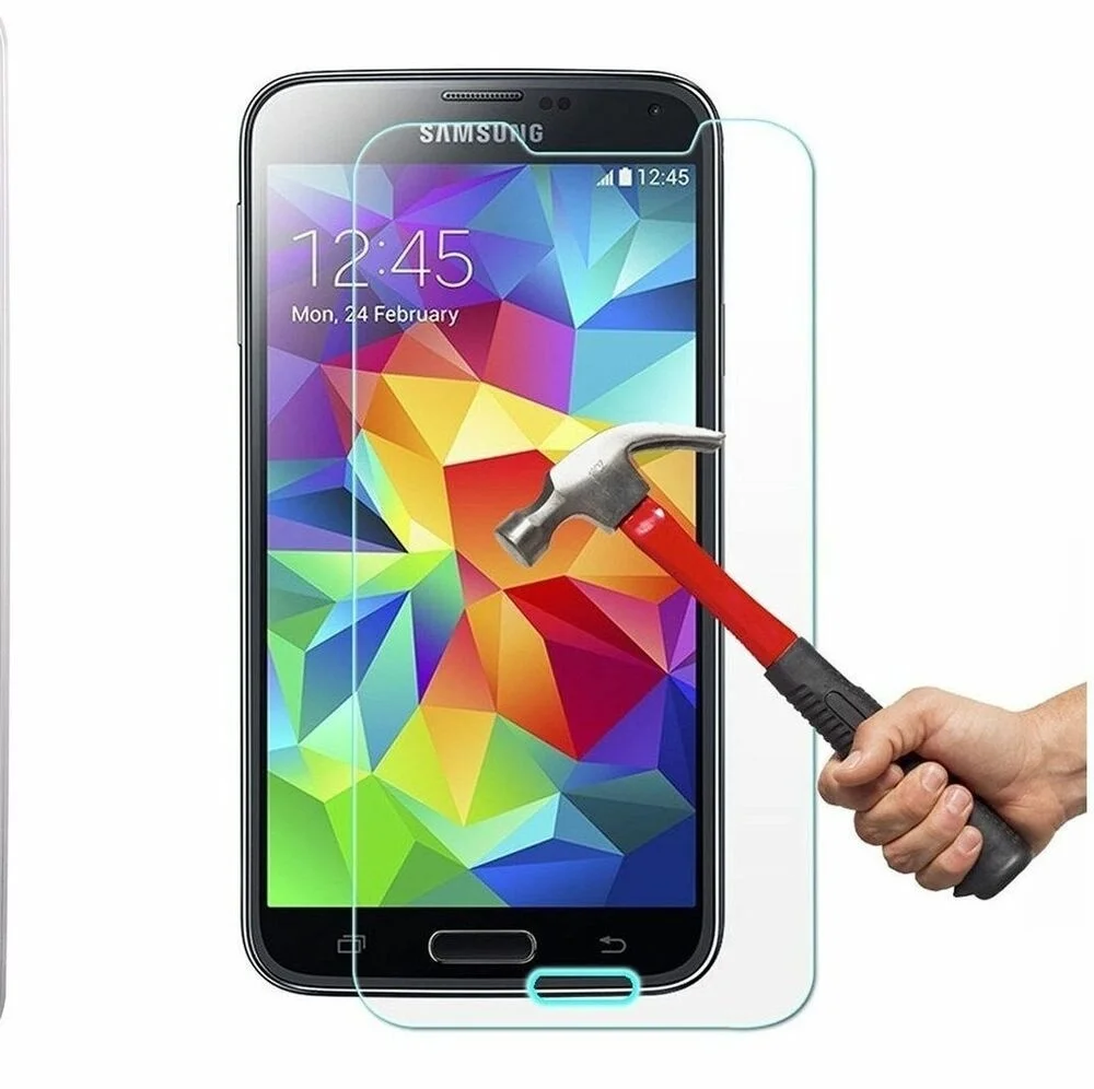 

Lot-2 Vitre protection VERRE tremp Film protecteur d'cran For samsung galaxy S5
