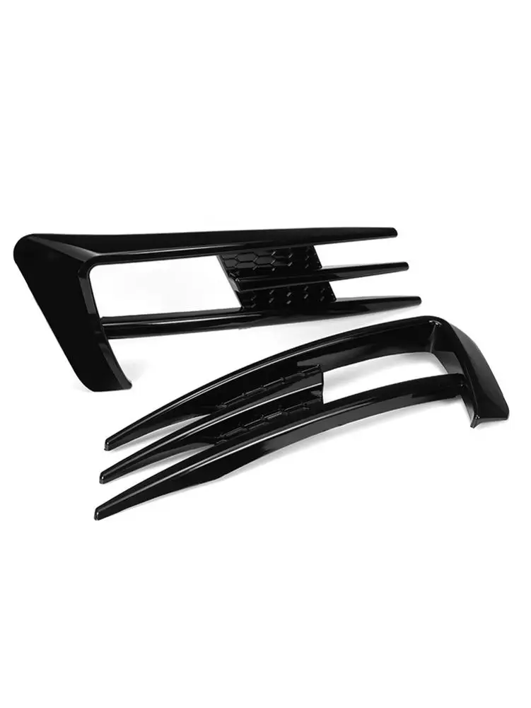 

High Quality ABS Fiber Fog Light Cover For Volkswagen Golf MK7 2014-2017 Glossy Black Fog Lights Cover Grill Frame Surrounds