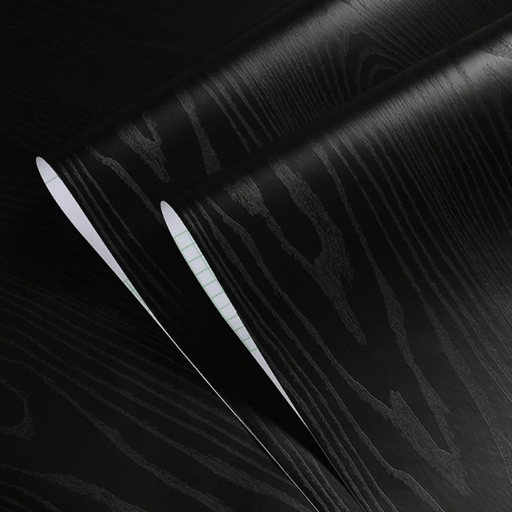 

Waterproof Thickening 3D Wood Wallpaper Self Adhesive Wall Stickers Living Room Kitchen Cabinet Furniture Decor Home Improvement