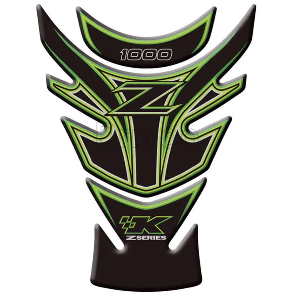 

3D Logo Motorcycle Sticker Tankpad Sticker Tank Pad Motorbike Racing Protector Decals For Kawasaki Z1000