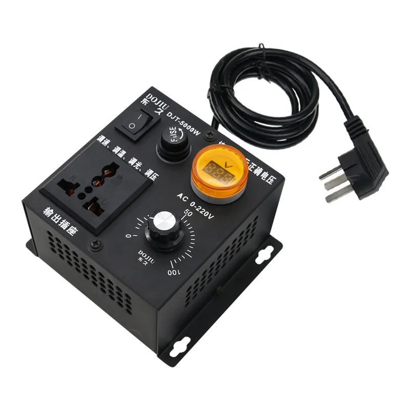 AC220V 4000 Вт высокой мощности Мощность тиристорный электронный регулятор