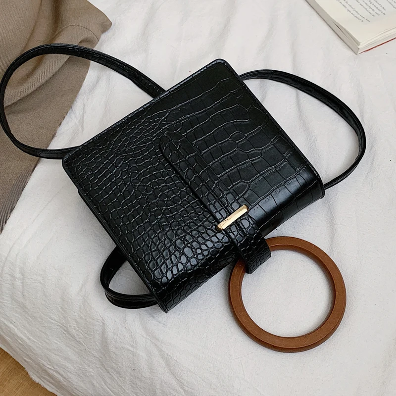 Квадратная сумка-тоут с каменным узором 2020 модная Новая высококачественная