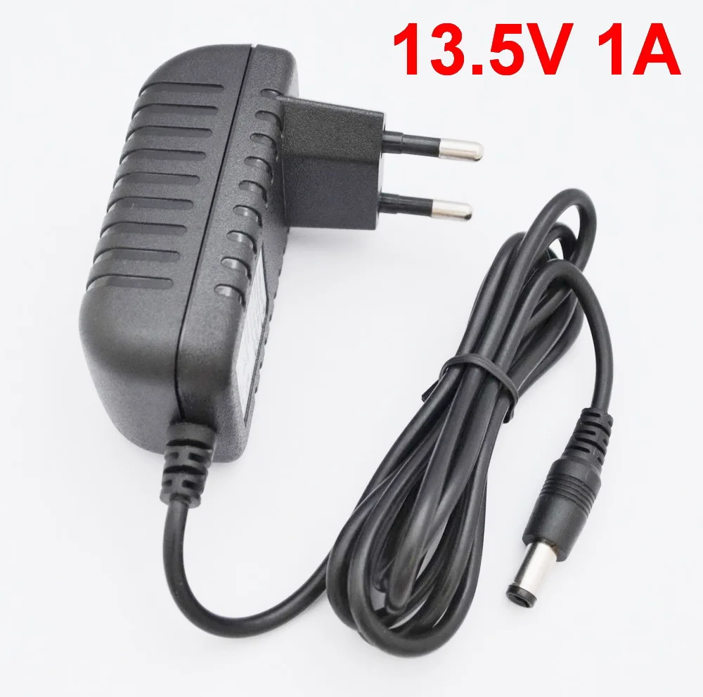 1 шт. 13,5 V 1A AC 100 V-240 V адаптер преобразователя DC 13,5 V 1A 1000mA источник питания ЕС вилка 5,5 мм x 2,1 мм-2,5 мм