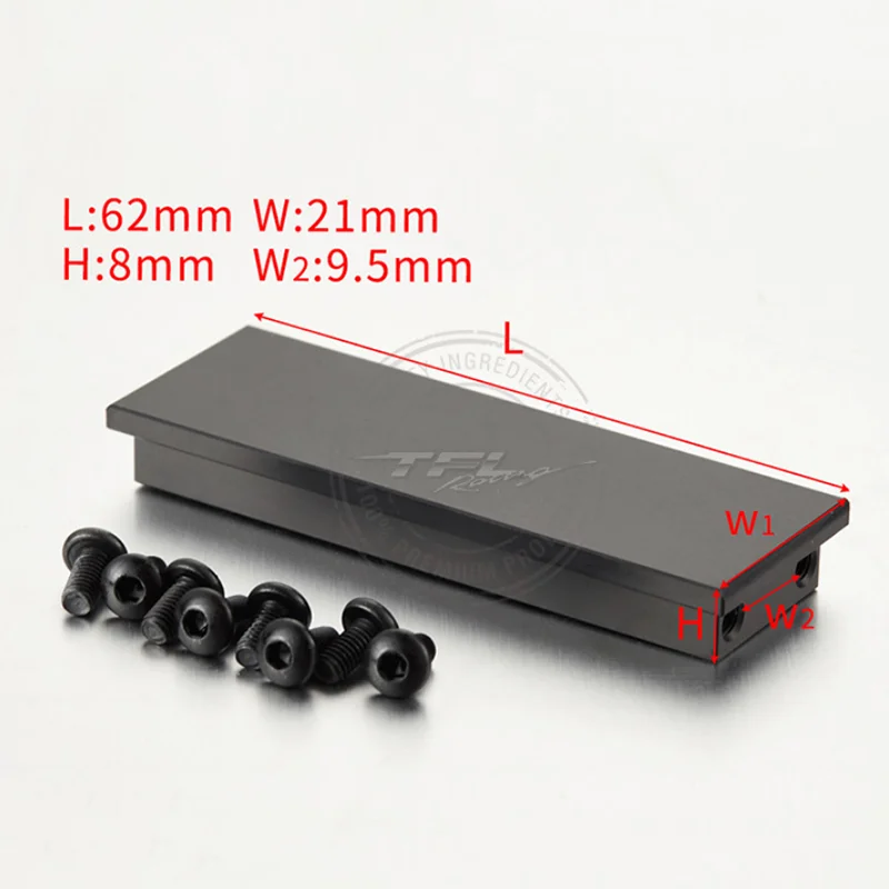 

TFL Front Transom Connector for 1/14 Tamiya Trailer Tractor Truck RC Model Car TH05193-SMT6