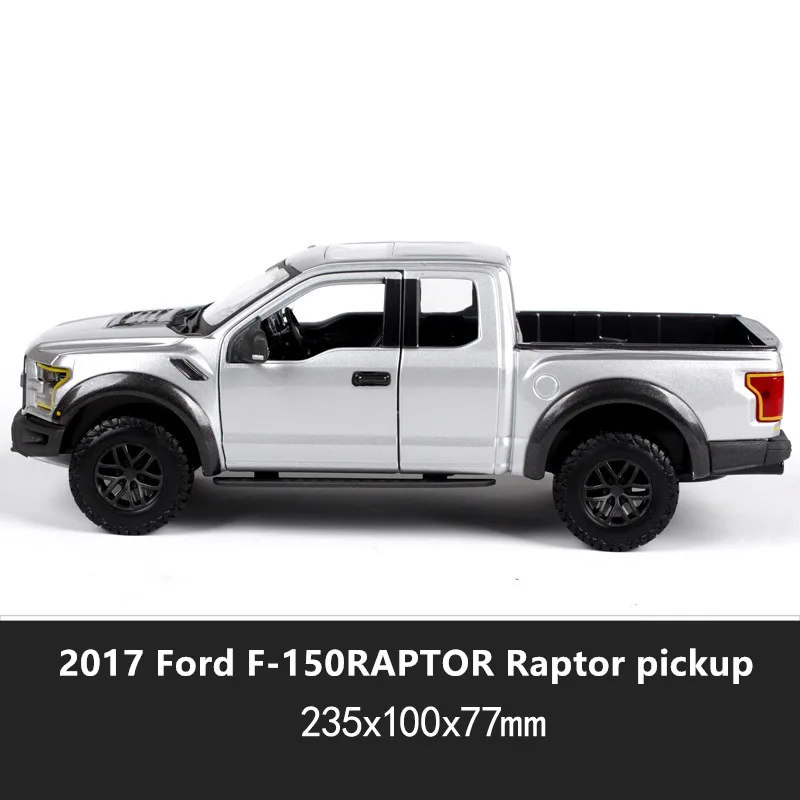Пикап Maisto 1:24 Ford Raptor F150 Модель гоночного автомобиля из сплава модель украшение