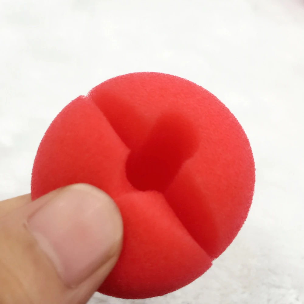 10 шт. нос клоуна костюм на Хэллоуин Рождество волшебный красный клоунский для