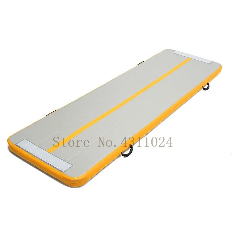 Скидка Бесплатная доставка, надувной гимнастический коврик 5x2x0,2 м, воздушный коврик для гимнастики с насосом