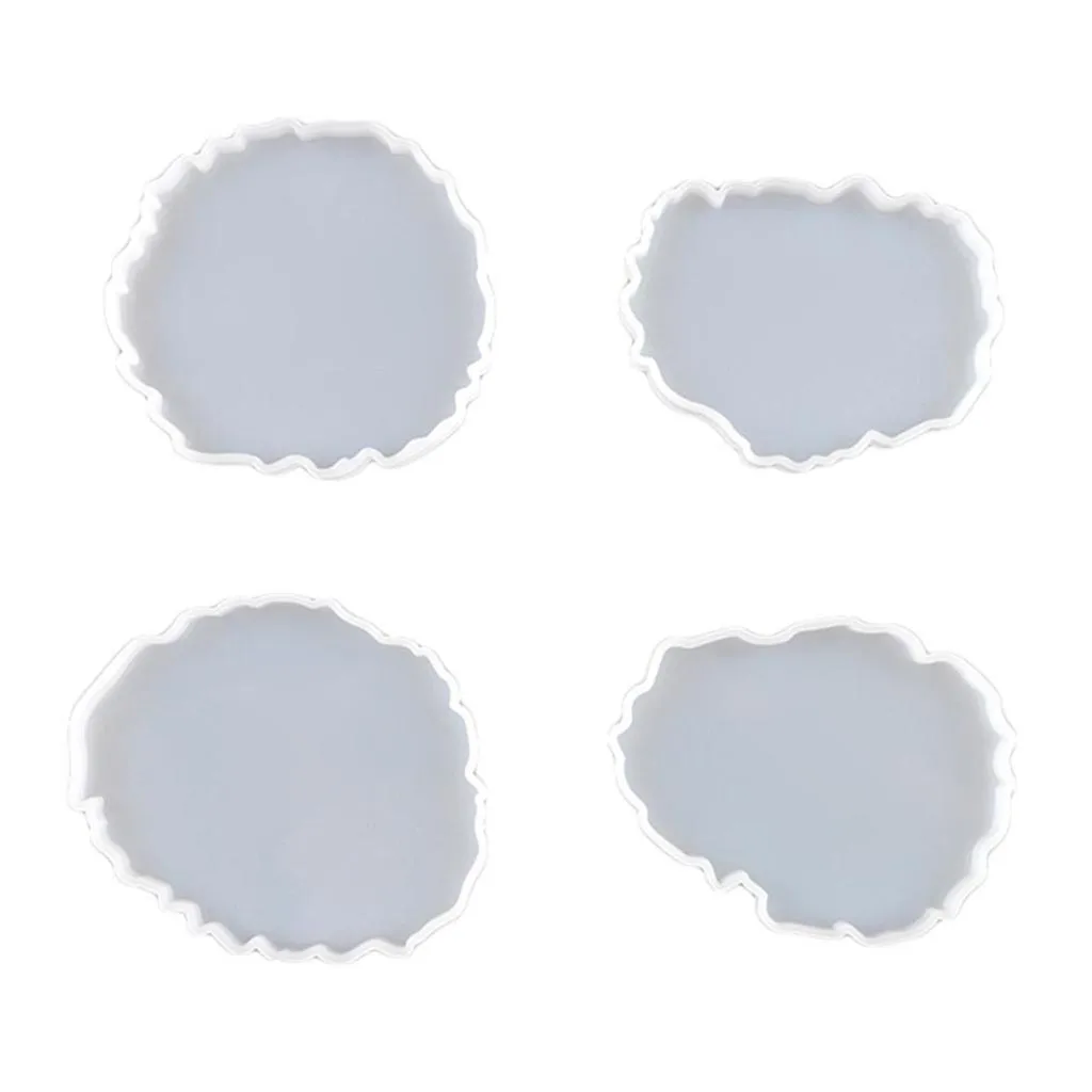 Разноцветный настольный коврик силиконовая форма Прозрачная из смолы подставка