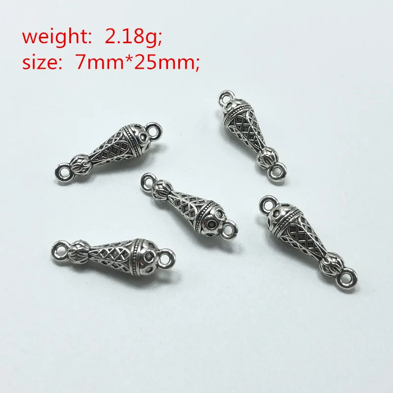 20 шт. турецкие металлические коннекторы для изготовления ювелирных украшений