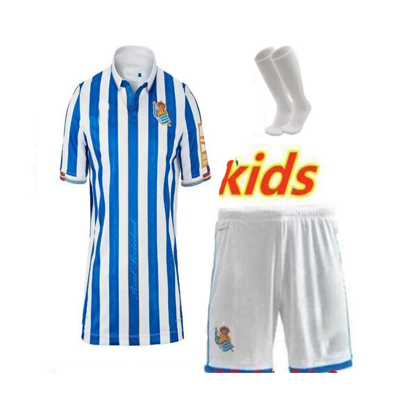 

Royal Society cup of the King Version OYARZABAL Kids Camiseta De Futbol X PRIETO PORTU DAVID Survetement Boys Futbol Camisa
