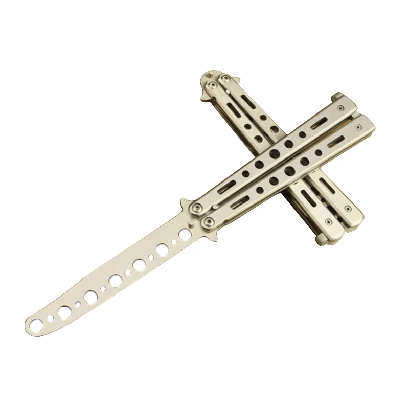 Тренировочный нож с тупым лезвием 220 мм из нержавеющей стали для боевых действий