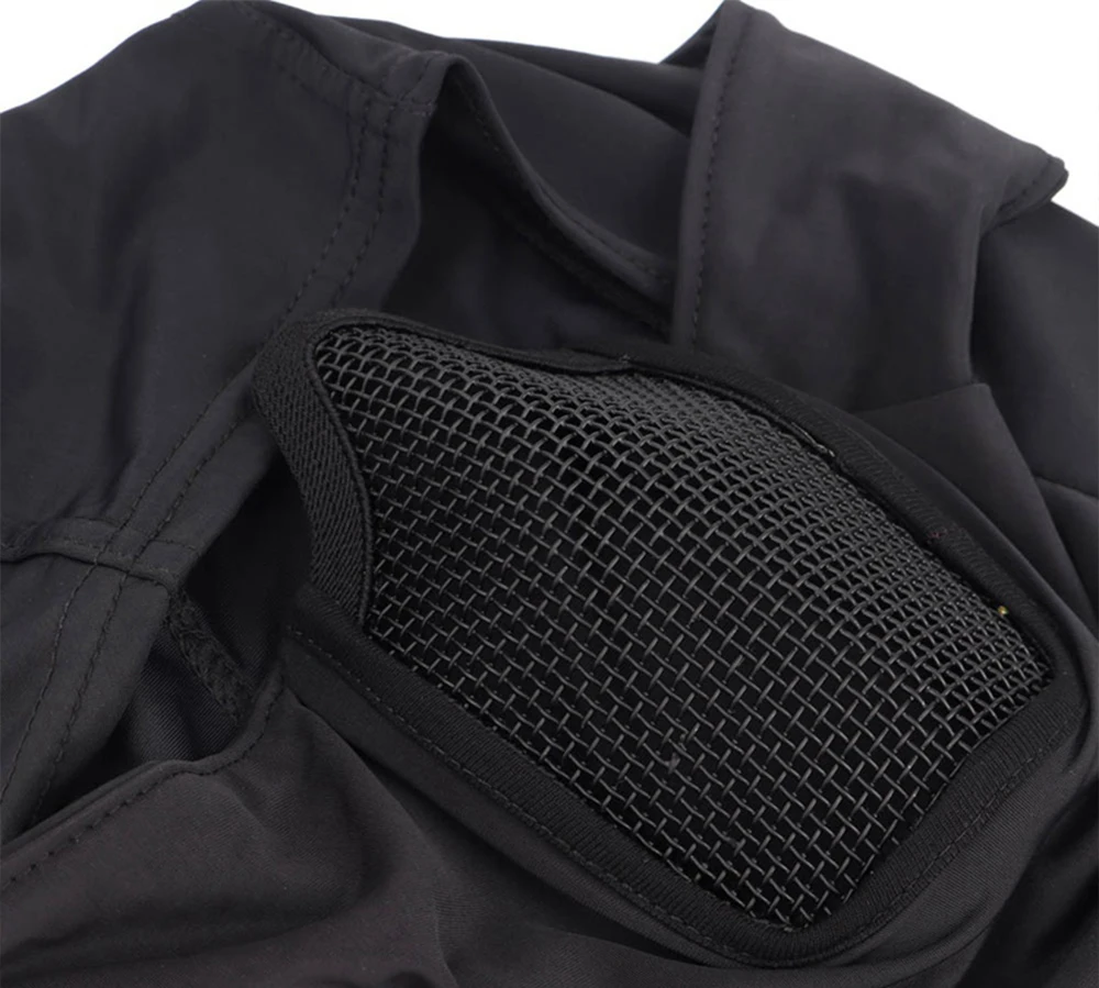 

Tactical Airsoft Full Face Mask Outdoor Air Gun Field Hunting Equipment Balaclava Breathable Mesh Paintball Gun Protective Mask