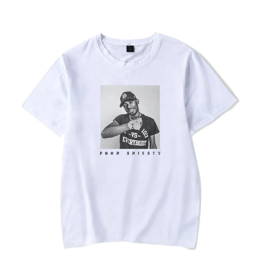 2020 Футболка с принтом пуха и шидии футболки круглым вырезом коротким рукавом для