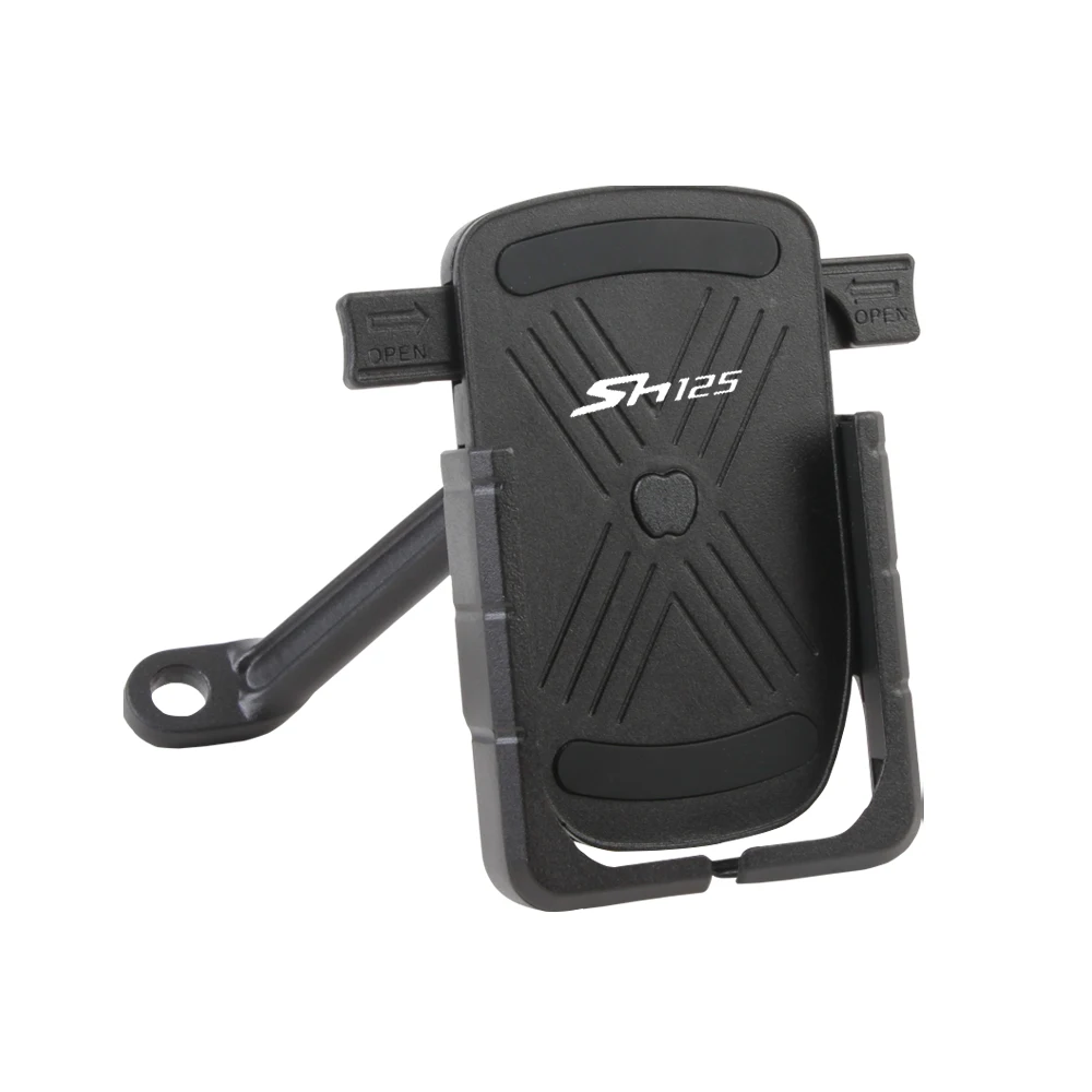 mobile phone holder aluminum motorcycle accessories for honda sh125i sh150i sh 125i 150i sh125 sh150 2006 2021 2018 2019 2020 free global shipping
