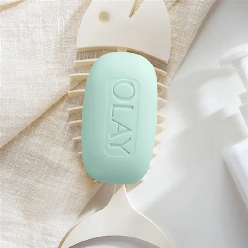 1 шт. мыльница для слива креативных рыбных костей силиконовая Коробка мыла