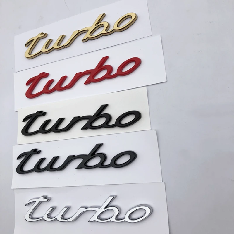 

Car ABS Sticker for Porsche 718 911 Carrera Cayman Logo Car Emblem Badge Styling Stickers Accessories