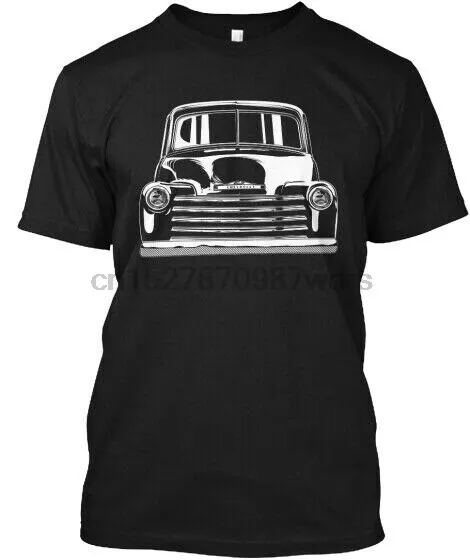 49 винтажная Классическая футболка для грузовика крыса Rod 1949 Шевроле пикап на