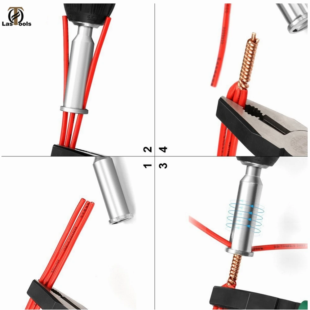 2 5/4 квадратных 5 отверстий универсальный инструмент для скручивания проводов