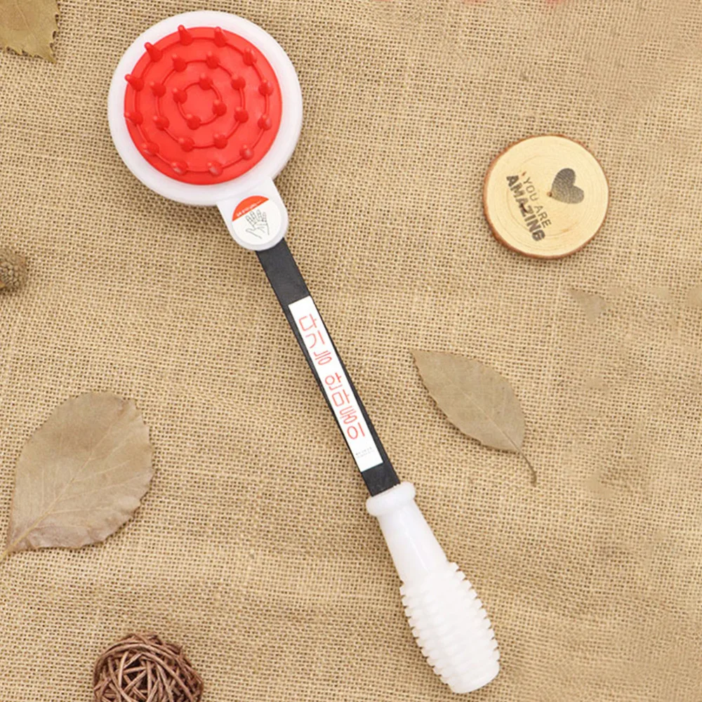 

Handheld Pat Stick Roller Hammer Long Handle Massager Neck Shoulder Back Massager Stick