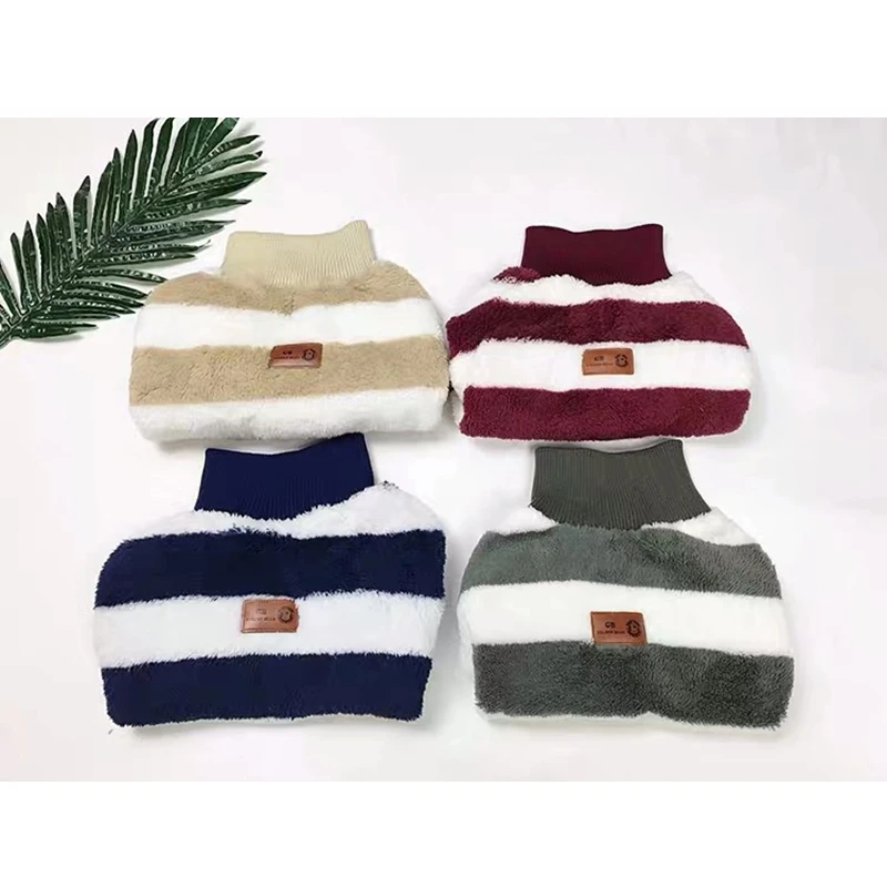 Флисовая Куртка французского бульдога модное пальто Зимняя теплая одежда для