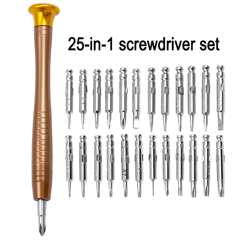 Screwdriver Set 25 in 1 Torx Multifunctional Opening Repair Tool Precision For Phones Tablet PC Boxed | Инструменты