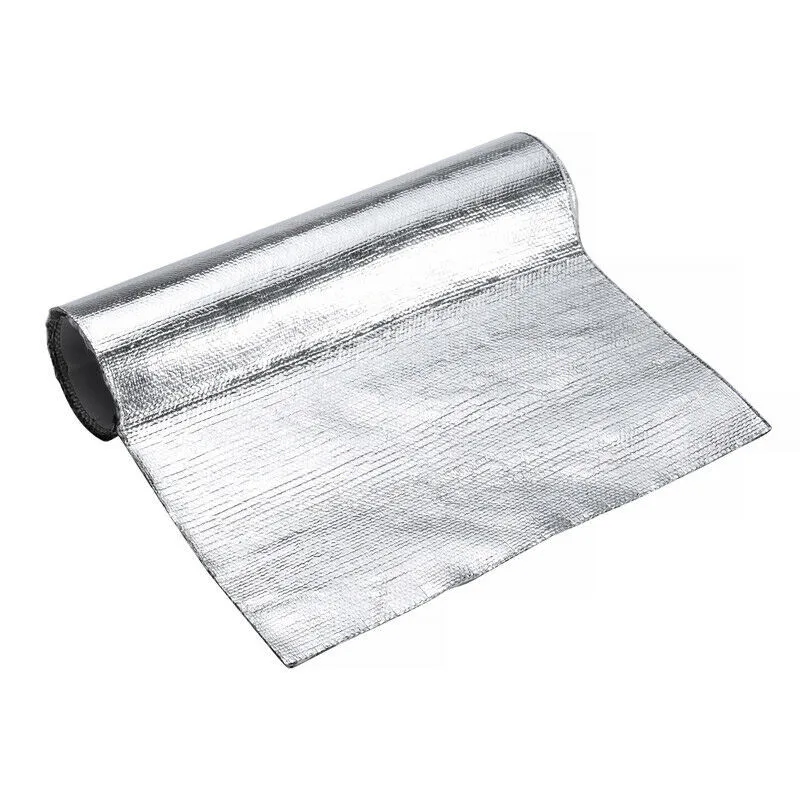 

Silver Car Heat Protection Film Accessories Heat Shield Hood Practical