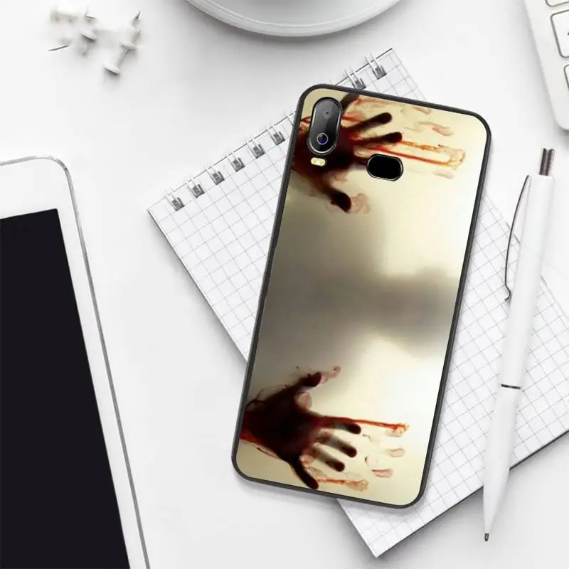 CUTEWANAN The Walking Dead TWD черный мягкий чехол для телефона в виде ракушки Samsung A10 A20 A30 A40 A50