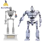 BuildMOC, технический креативный Железный робот, гигантская модель, экшн-фигурки, набор строительных блоков, кирпичи, игрушки для детей, подарок