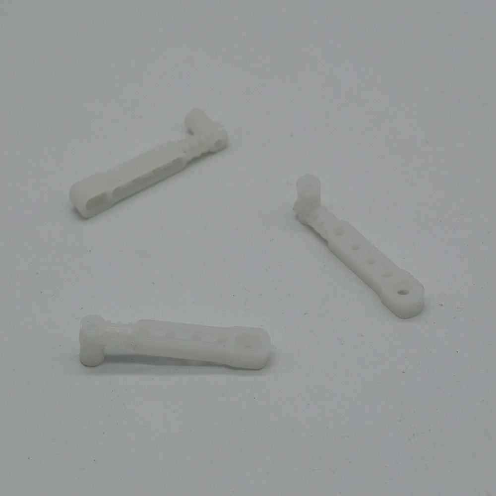 

10/100pcs 37x10mm crank model/dron rc car plane robot kids toys for boys diy baby accessories montessori juguetes nero